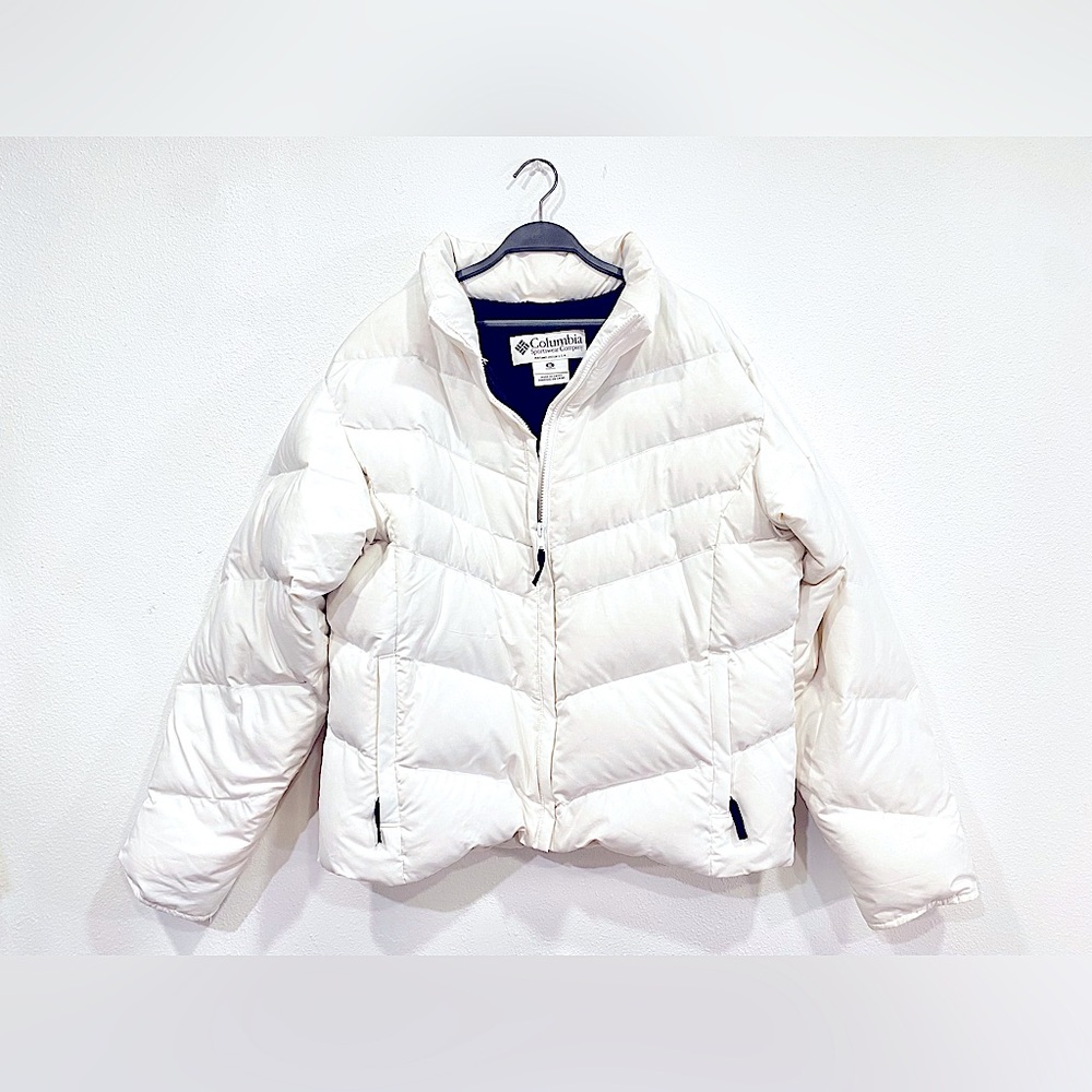 columbia — omni heat down puffer jacket